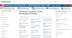 Desktop Screenshot of cleverwholesale.com